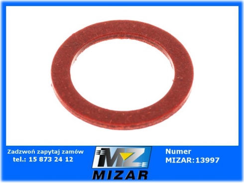 Uszczelka wodomierza 1/2" licznika DN 15 fibrowa MIMOŚRODU-59719