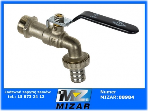 Zawór kulowy kran czerpalny 3/4" dławik max kranik-59866