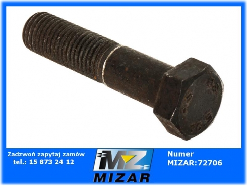 Bezpiecznik grządzieli M20x90 35mm 1067003610 pług Unia TUR 120-60141