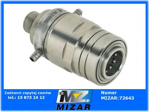 Gniazdo hydrauliczne John Deere 640AL202351 AL157377 AL169345 AL169645 AL178989 AL202351 AL210585-60123