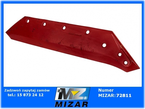 Lemiesz lewy Kverneland 690mm KK073009 bez dłuta-60105