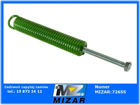 Sprężyna zasuwy rozsiewacza AMAZONE 1855100 920529 HA209 + śruba M10x110mm-60235