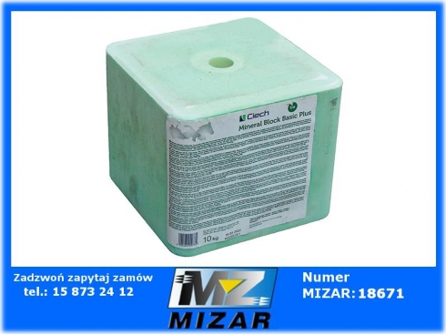 Lizawka solna Ciech Mineral Block Basic Plus 10kg zielona-60300