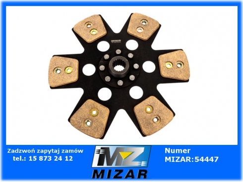 Tarcza sprzęgła fi 325 pias.18 frezów ceramiczna C-385 80021020C Oryginał Ursus-60764