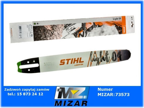 Prowadnica 3/8" 1,6 40cm 60og. 16" oryginał Stihl Ligh 04 30030007713-60991