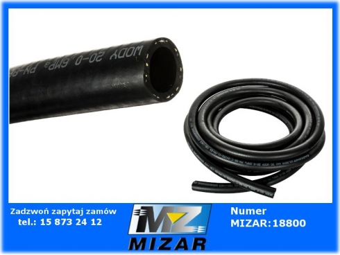 WĄŻ GUMOWY 20mm DO WODY 1mb-61076