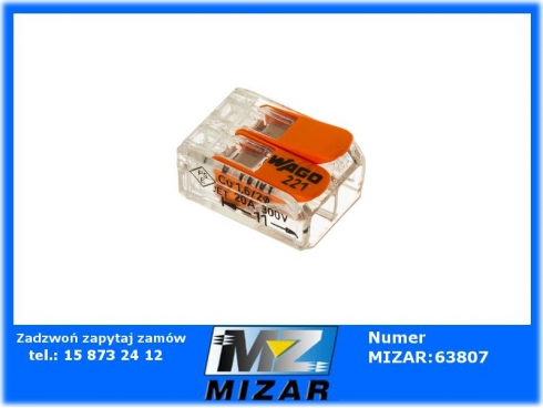 Szybkozłączka WAGO 2x4 221-412 1szt.-61048