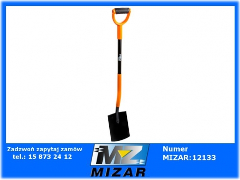 Szpadel hartowany metalowy trzonek prosty NEO 95-007-61288