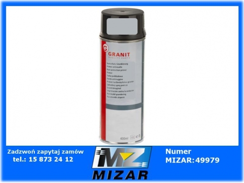 Lakier spray 400ml przeciwkorozyjny szary 601-61843