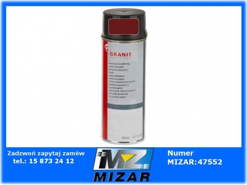 Farba podkładowa brunatna 400ml spray GRANIT-61842