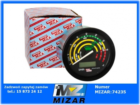 Licznik motogodzin 35 km/h 12V Zetor 8211-16245 po 1990r Sensor Mila-62375