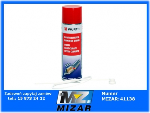 Zmywacz filtra cząstek stałych 400ml Wurth-62484