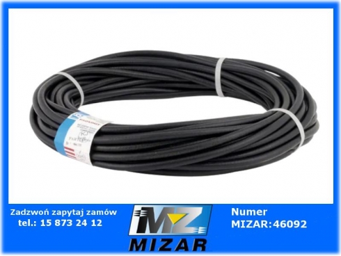 Wąż gumowy 4mm 10bar benzyna olej 1mb Fagumit-62450