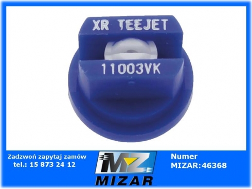 Dysza rozpylacz szczelinowy XR11003-VKK TeeJet -62550