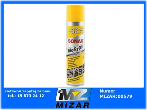 SONAX Uniwersalny odrdzewiacz SMAR Mos2 Oil 400ml-62748