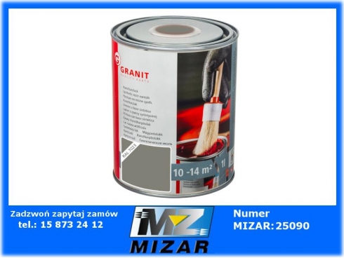 Lakier RAL 7023 szary beton 1l Granit-62785