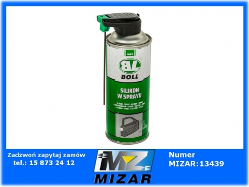 Silikon w sprayu 400ml przeciw przymarzaniu uszczelek BOLL-62953