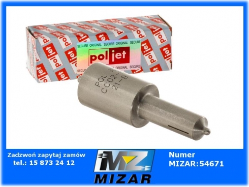 Końćówka wtryskiwacza D150S428-1416 C-385 93009306 POLJET-63071