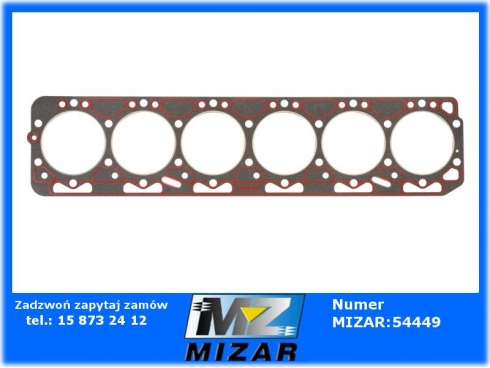 Uszczelka głowicy silikon 6-cylindrów 1,5mm C-385 Oryginał Ursus-63231