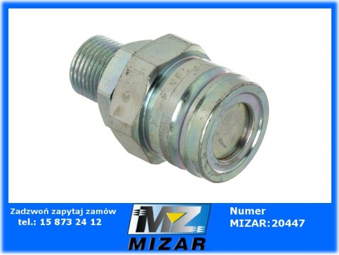 Szybkozłącze męskie wtyczka hamulcy hydraulicznych M18x1,5  GZ Faster-63320