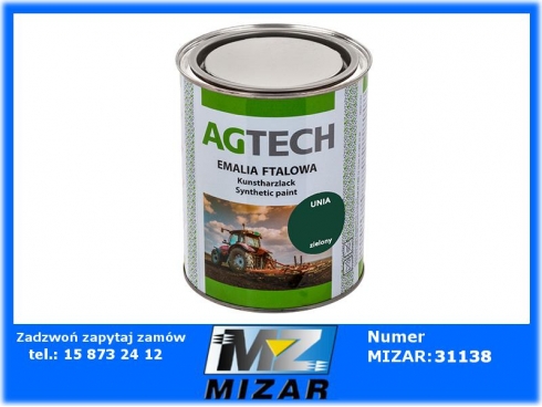 Farba zielona Unia 0,8l Agtech-63388