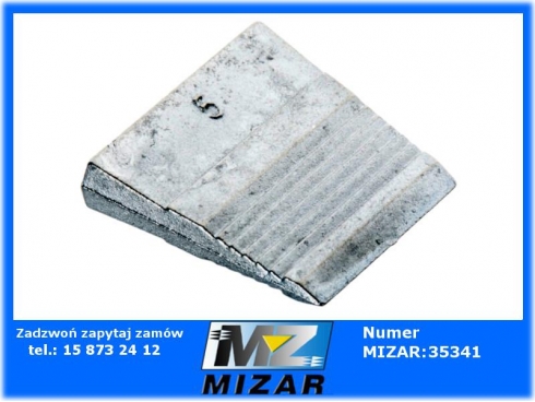 Klin metalowy do siekiery młotka nr 5 3,2cm 4kg-63477