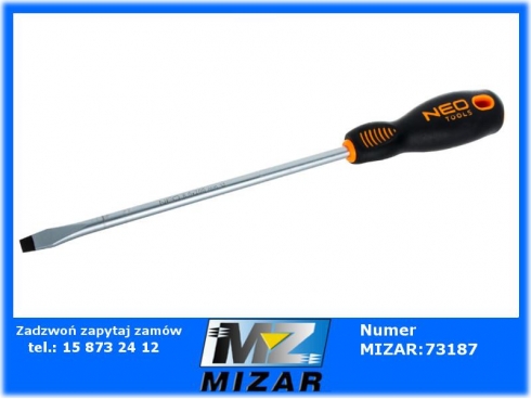 Wkrętak płaski 8mm x 200mm NEO 04-016-63543