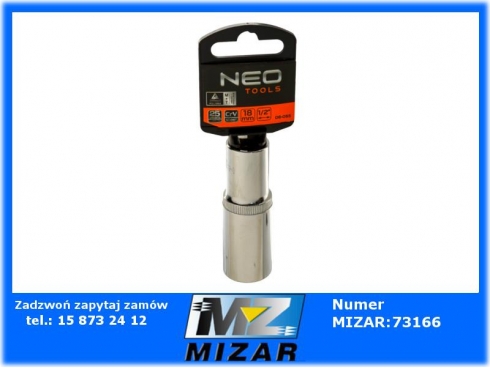 Nasadka sześciokątna długa 1/2" 18mm Superlock NEO 08-055-64155