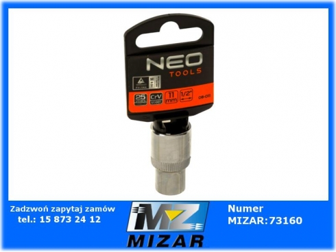 Nasadka sześciokątna 1/2" 11mm Superlock NEO 08-011-64148