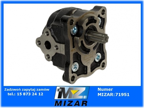 Pompa hydrauliczna 10cm3 6F lewa NSZ-10 wspomagania kierownicy T-25 MTZ Hylmet -64250