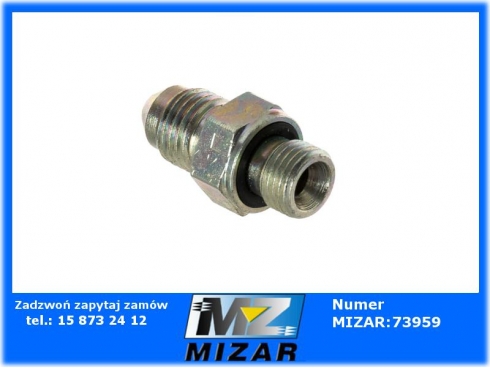 Złącze proste GZ 7/16" JIC / GZ M10x1-64272