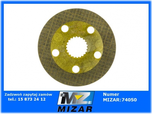 Tarcza hamulcowa 165 mm Case Fiat New Holland 23/422-13-64274