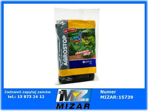 Agrowłóknina agrotkanina czarma 50g 1,6x10m-64309