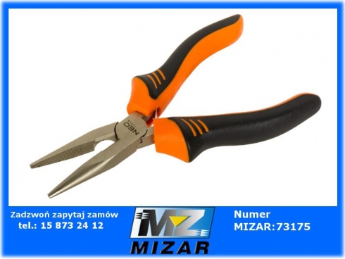 Szczypce wydłużone proste 160mm NEO 01-252-64373