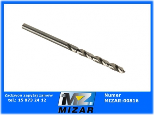 Wiertło szlifowane HSS-G 3mm Basic Projahn-64306