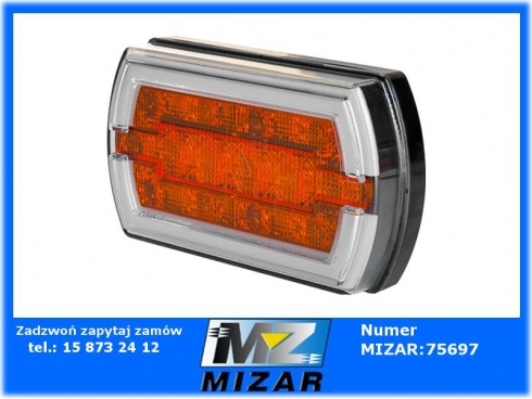 Lampa zespolona przednia 32 LED NEON migacz CLEOfront Horpol-64598