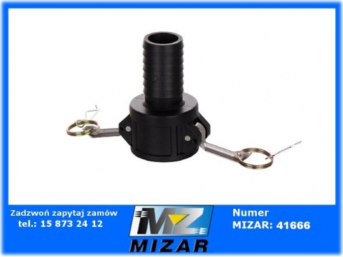 Gniazdo Camlock typ C PP Arag na wąż 1 1/2" 38mm-64850