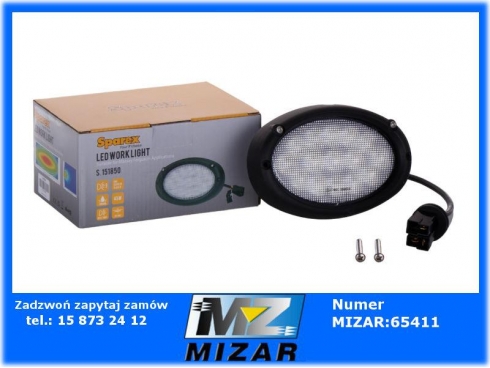 Lampa robocza LED owalna 10-30V 4500lm MF-64873