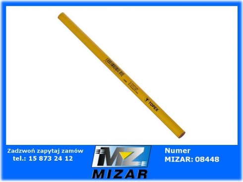 Ołówek do szkła 240mm żółty Topex-64957