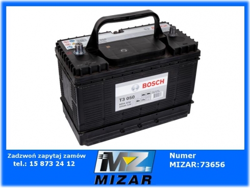 Akumulator rozruchowy 12V 105Ah 800A T3 Bosch-64903