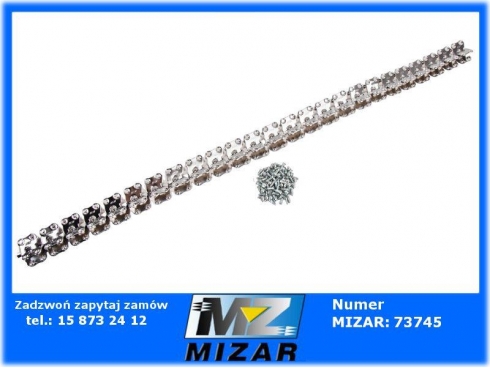 Spinka pasa 1m ze śrubą i linką ogniwo 40mm-65082