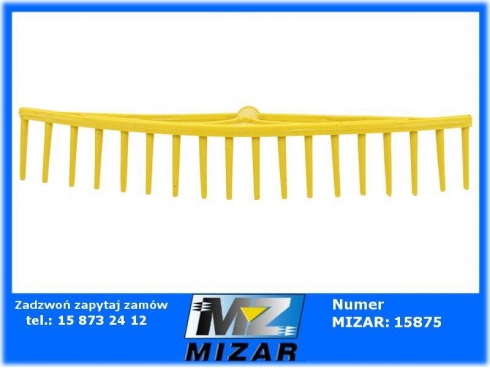 Grabie plastikowe do siana 63cm 18 zębne-65158