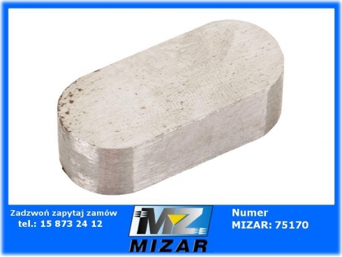 Wpust pryzmatyczny 18x11x40mm Aparts glebogryzarka rozrzutnik-65240