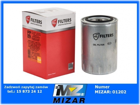 FILTR OLEJU PP-8.9 MF4 SĘDZISZÓW zam.: OP647/2-65262