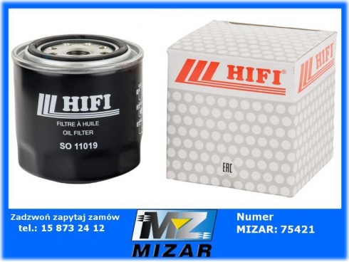 Filtr oleju HIFI SO 11019 odpowiednik LF3353 P550941-65297