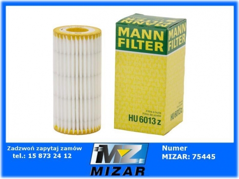 Filtr oleju Mann HU 6013 z Audi VW-65360