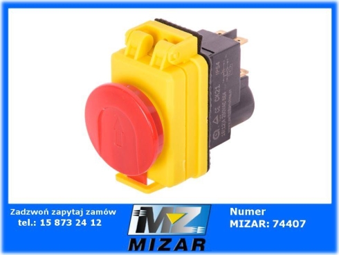 Wyłącznik pompy paliwa Mini CPN 230V 16A-65882