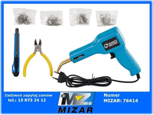 Zgrzewarka do plastiku 80W 230V Ripper + zestaw zszywek-66496