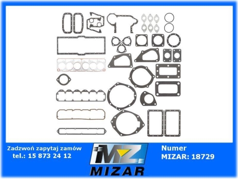 Uszczelki silnika Bizon SW-400 Komplet 0230030000-67089