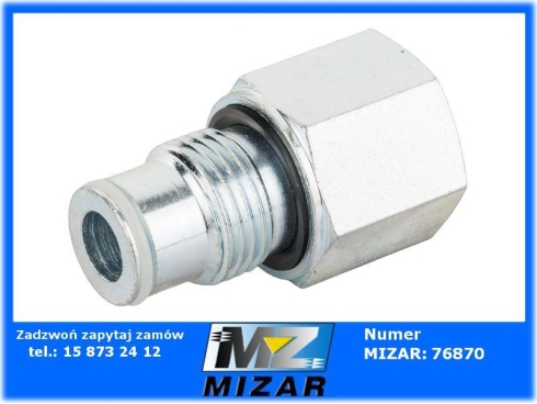 Tuleja ciśnieniowa rozdzielacza P40 1/2" MBV5 Gopart-67121